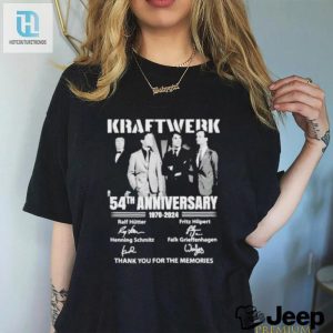 Kraftwerk Fans Rejoice Official 54Th Anniversary Tee hotcouturetrends 1 2