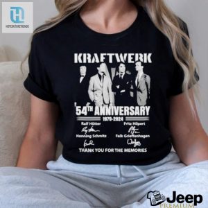 Kraftwerk Fans Rejoice Official 54Th Anniversary Tee hotcouturetrends 1 3