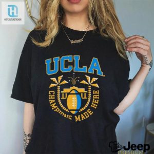 Score Big With Jon Jon Vaughns Ucla Football Tee hotcouturetrends 1 2