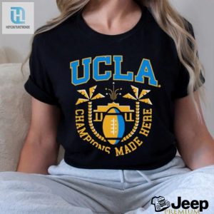 Score Big With Jon Jon Vaughns Ucla Football Tee hotcouturetrends 1 3