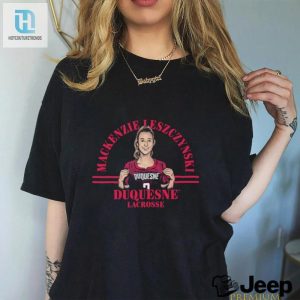 Score Big Laughs With Mackenzie Leszczynski Lacrosse Tee hotcouturetrends 1 2