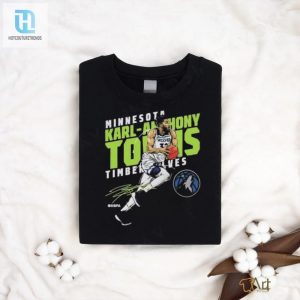 Score Big Laughs With Karl Anthony Towns Tee hotcouturetrends 1 1