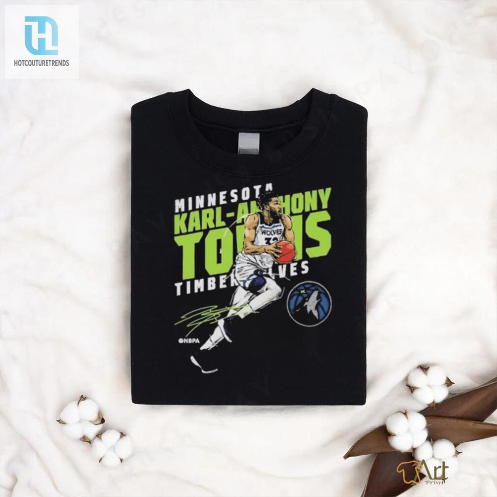 Score Big Laughs With Karl Anthony Towns Tee 