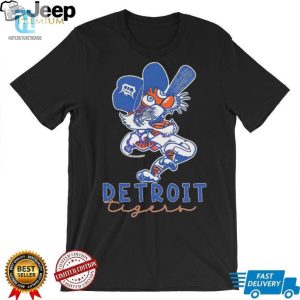 Roar In Style Detroit Tigers Retro Mascot Tee hotcouturetrends 1 2