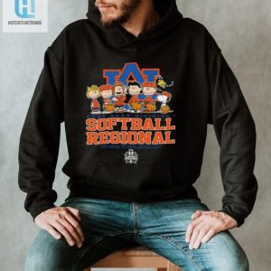 Auburn Softball Shirt Peanuts Characters Logo 2024 Ncaa Fun hotcouturetrends 1 1