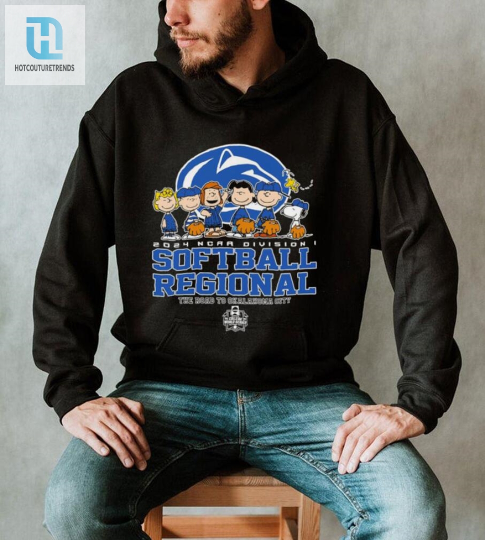 Peanuts Nittany Lions Logo Shirt Softball Madness 2024