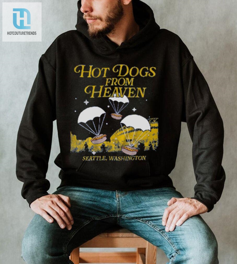 Grillin  Chillin In This Hot Dog Heaven Shirt