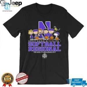 Peanuts Characters Meet Ncaa Softball Wildcats Logo Tee hotcouturetrends 1 2