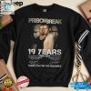 Free Wentworth Miller Tshirt Prison Break 19 Years Of Memories hotcouturetrends 1