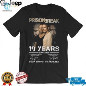 Free Wentworth Miller Tshirt Prison Break 19 Years Of Memories hotcouturetrends 1 2