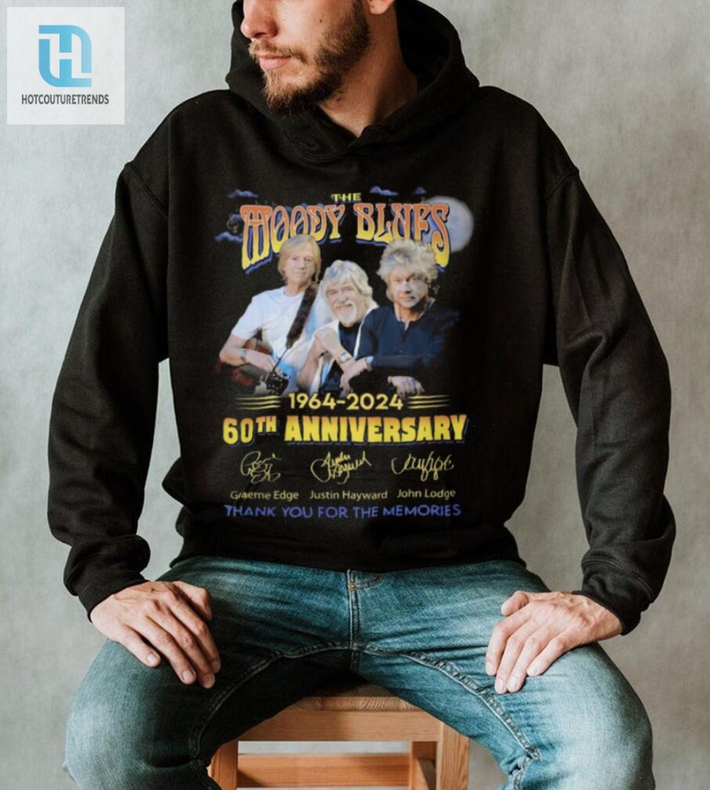 The Moody Blues 60Th Anniversary Tee Time Flies When Youre Moody