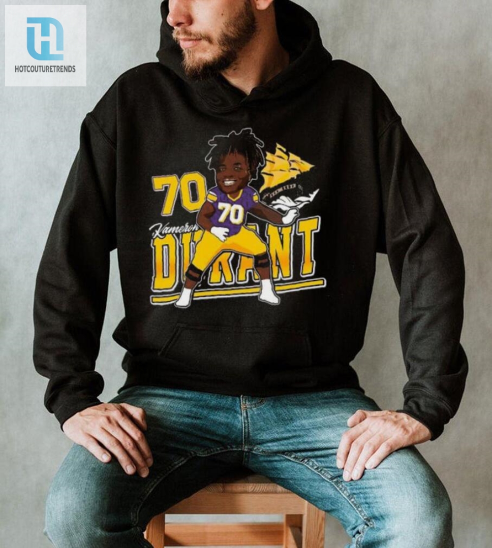 Score A Touchdown With Kameron Durant 70 Ecu Pirates Tee