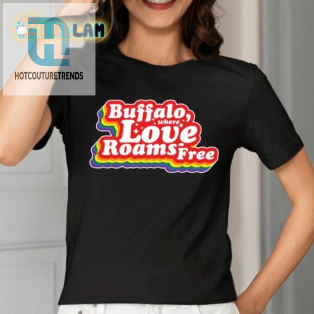 Buffalo Love Shack Tee Where Free Roaming Hearts Meet