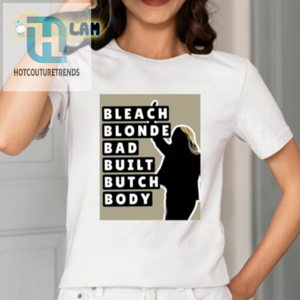 Chris Evans Butch Body Shirt Bad Built Bleach Blonde  Boldly Funny