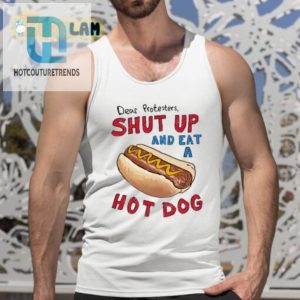 Silence Protesters Enjoy A Hot Dog In Our Barstool Shirt hotcouturetrends 1 4