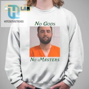 Scottie Scheffler No Gods No Masters Tee Because Golf Is Our Religion hotcouturetrends 1 2