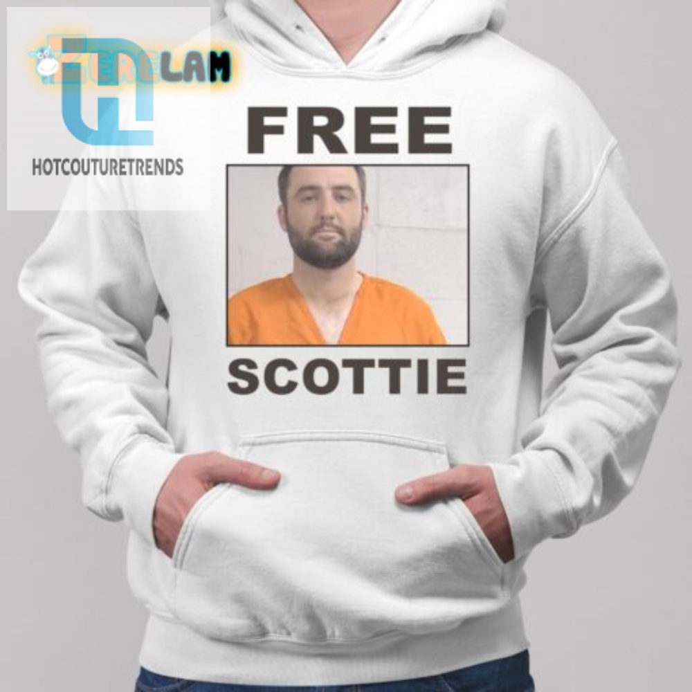 Get A Laugh With Our Free Scottie Scheffler Mugshot Tee