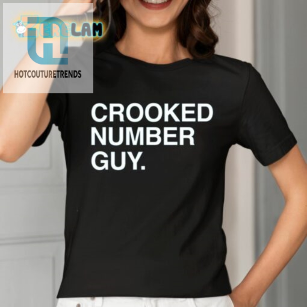 Crooked Number Guy Tee Embrace The Oddity