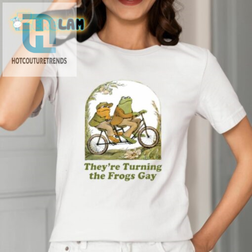 Get Hopping With Our Frogs Gay Tee