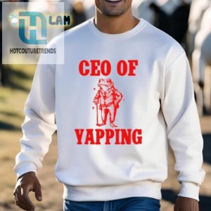 Yapping Frog Ceo Shirt Ribbittingly Funny Tee hotcouturetrends 1 2