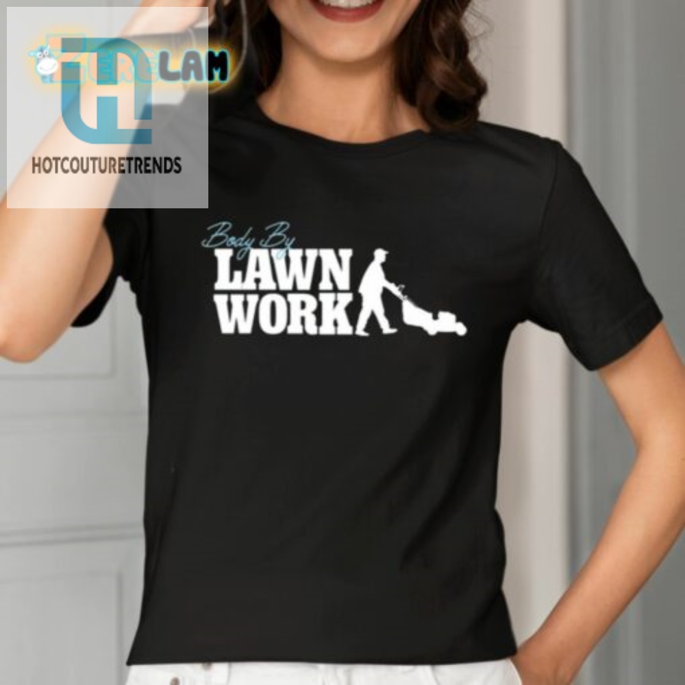 Get Ripped Literally With Our Body By Lawn Work Shirt