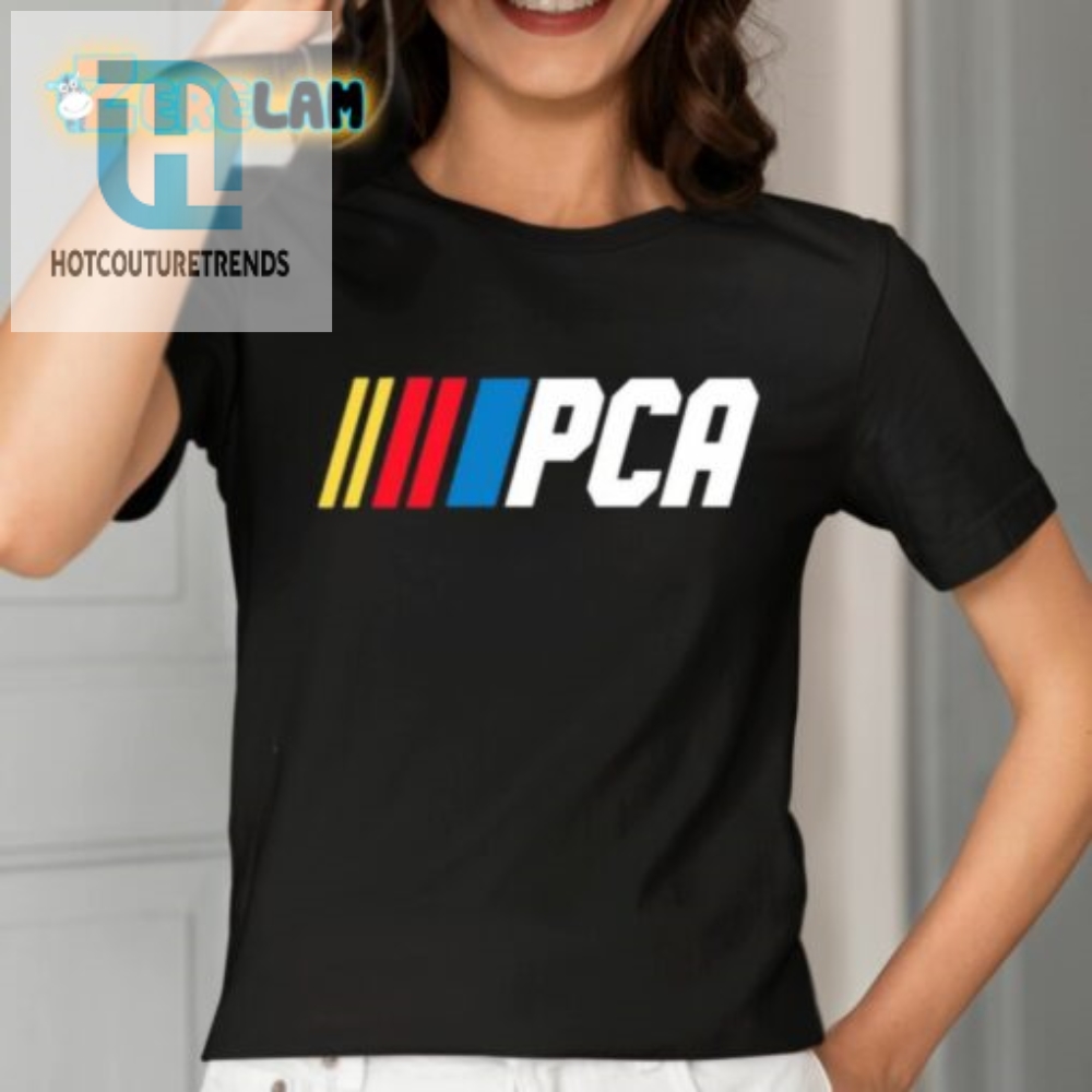 Get Your Adrenaline Pumping With This Nascar Pca Logo Tee