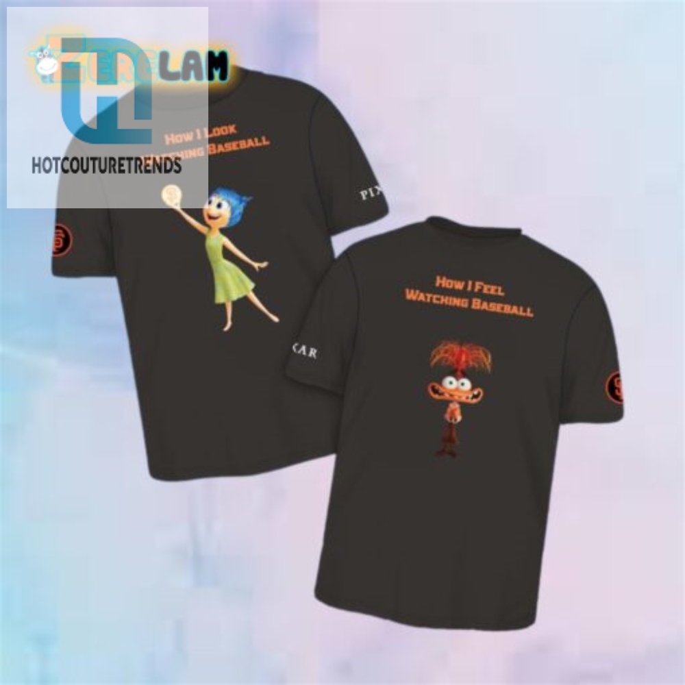 Laugh Out Loud With Our Giants Pixar Day Shirt  Inside Out 2 Giveaway
