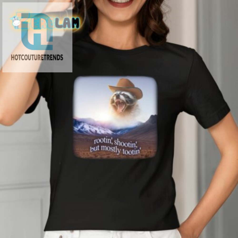 Rootin Shootin  Tootin Raccoon Cowboy Shirt  Gotta Have It