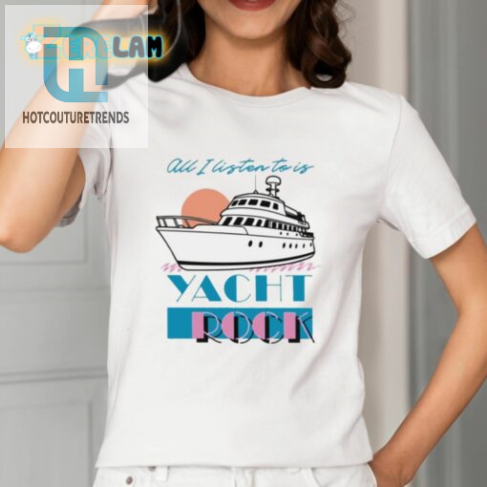 Smooth Sailing Yacht Rock Tee For Music Lovers