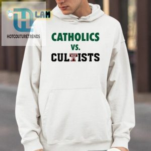 Holy War Catholics Vs Cultists Tee hotcouturetrends 1 3