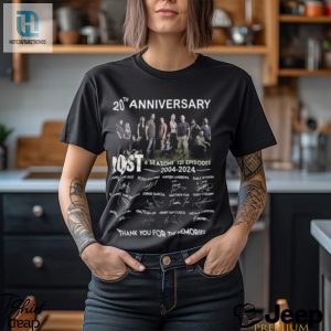 Lost 20Th Anniversary Tee 6 Seasons 121 Episodes 20042024 Counting hotcouturetrends 1 3