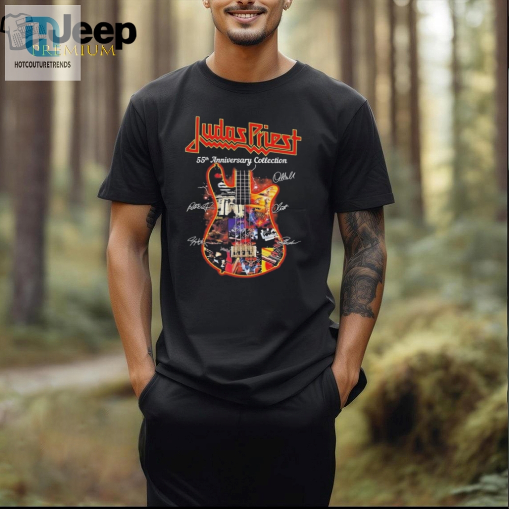 Metal Gods Celebrate 55 Years Judas Priest Collectible Tee