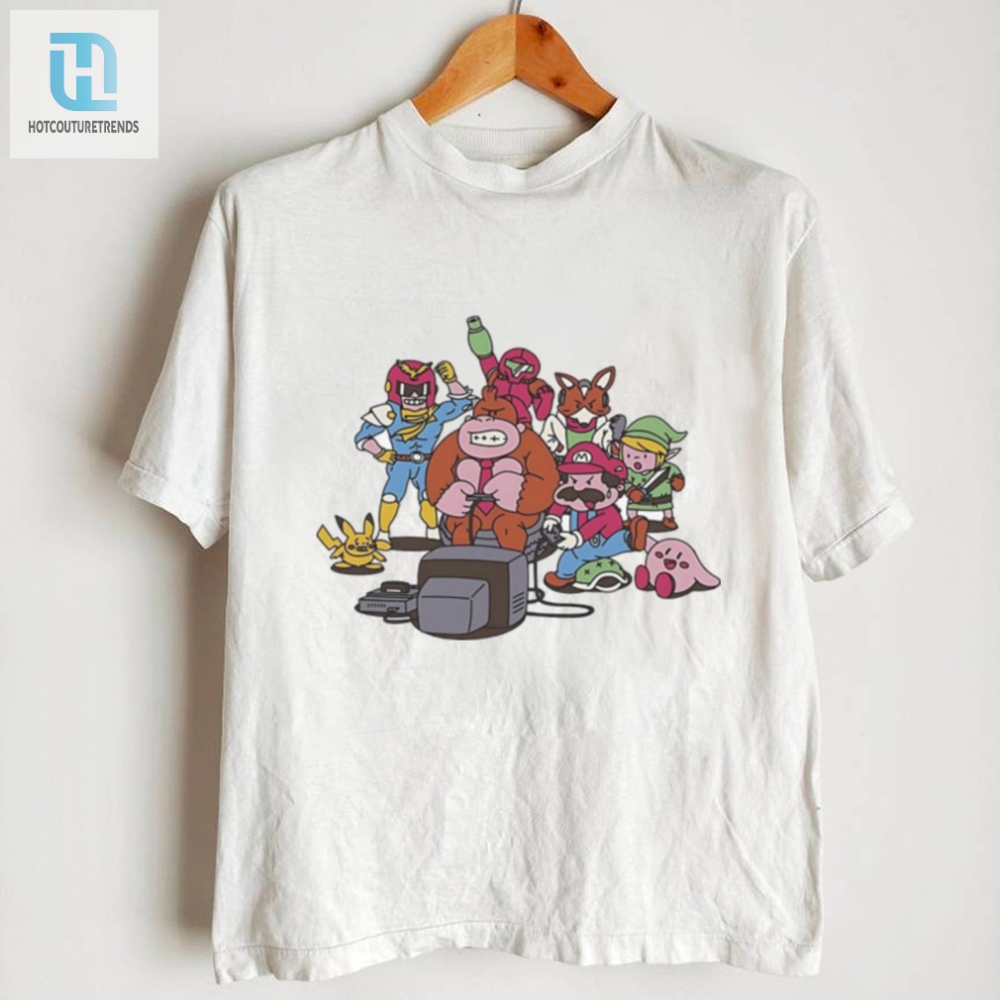 Level Up Legendary Video Game Characters Shirt