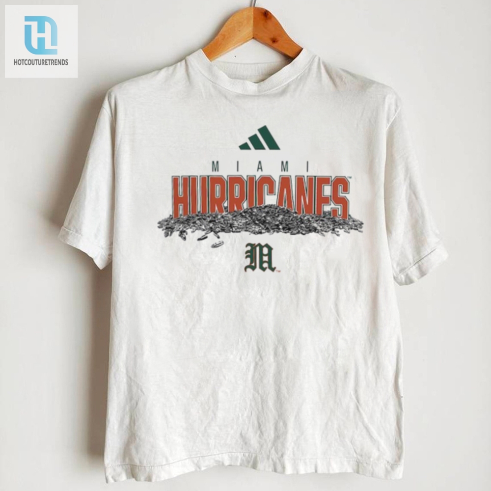 Spit Out The Competition With Our Miami Hurricanes Sunflower Seed Tee