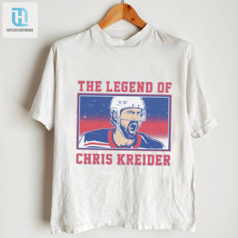 Score Big With The Legend Of Kreider Shirt