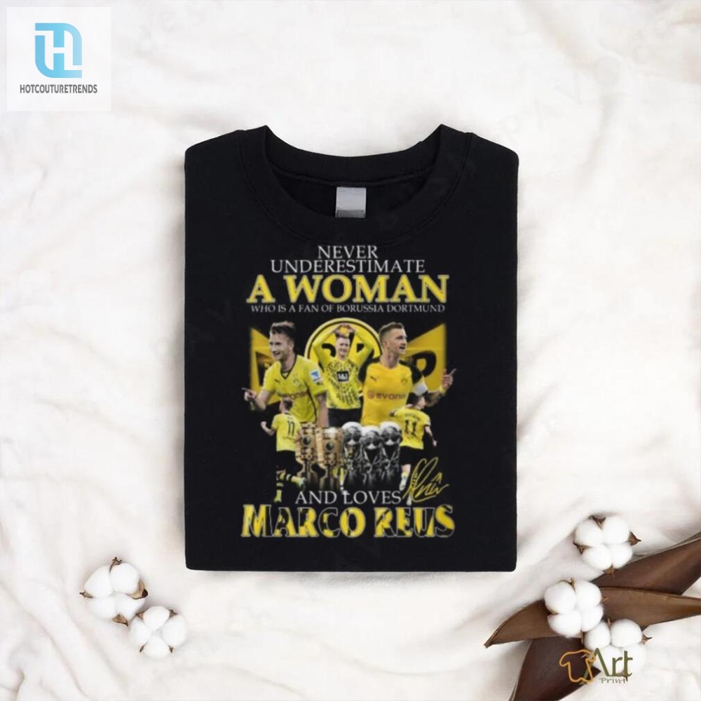 Girl Power Borussia Dortmund Fan  Marco Reus Lover Tshirt
