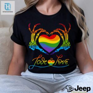 Love Wins Lgbt Rainbow Skeleton Pride Tee hotcouturetrends 1 3