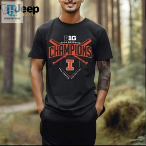 Illinois Fighting Illini 2024 Baseball Champs Tee A Big Win For Your Wardrobe hotcouturetrends 1 1