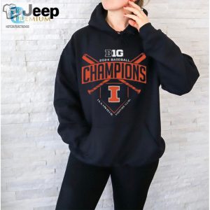 Illinois Fighting Illini 2024 Baseball Champs Tee A Big Win For Your Wardrobe hotcouturetrends 1 2