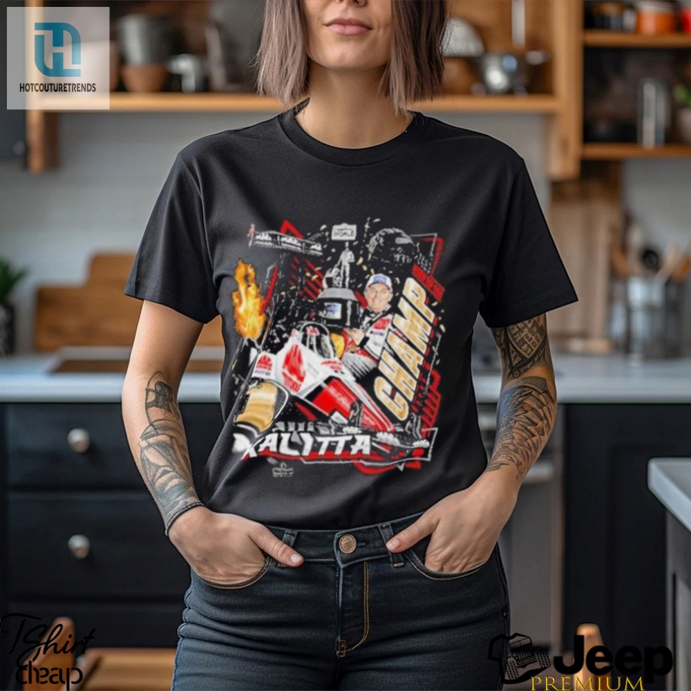 Fuel Your Style With Doug Kalitta Champ Tee