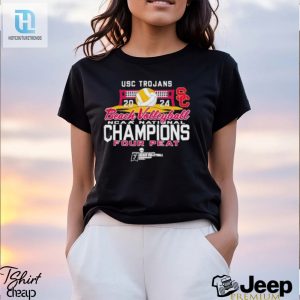 2024 National Champs Usc Womens Beach Vb Tee hotcouturetrends 1 2