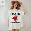 I Hate Everyone Baby Tee Officially Cute Hilarious hotcouturetrends 1