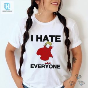 I Hate Everyone Baby Tee Officially Cute Hilarious hotcouturetrends 1 2