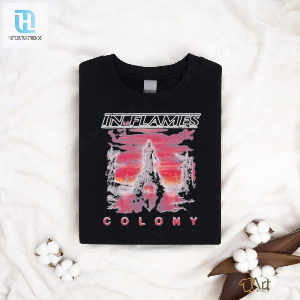 Set Your Wardrobe Ablaze With In Flames Colony Tee
