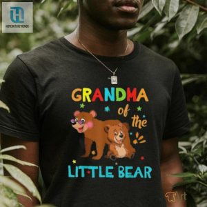 Official Grandma Of Little Bear Birthday Club Tee hotcouturetrends 1 2