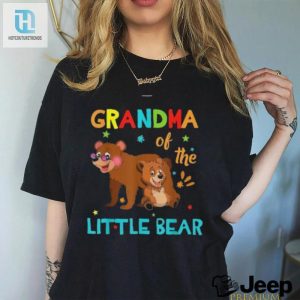 Official Grandma Of Little Bear Birthday Club Tee hotcouturetrends 1 3
