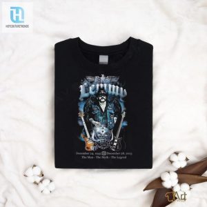 Rock On With This Legendary Motorhead Lemmy Tee hotcouturetrends 1 1