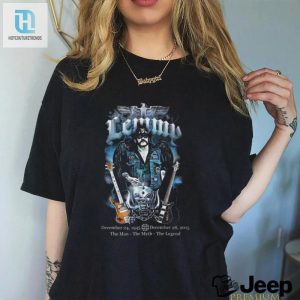 Rock On With This Legendary Motorhead Lemmy Tee hotcouturetrends 1 3