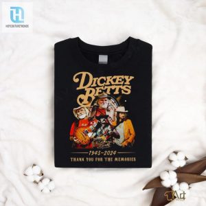 Limited Edition Dickey Betts Tee Thank You For The Memories hotcouturetrends 1 1