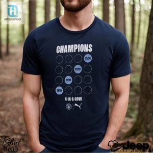 Man City Champs 4Peat Victory Tee Game On hotcouturetrends 1 2